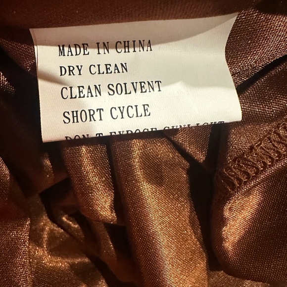 Revelry gween velvet terracotta Rust Maxi Dress size 10 - Picture 14 of 14